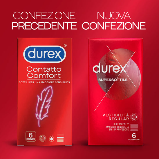 Durex Supersottile* Vestibilita' Regular