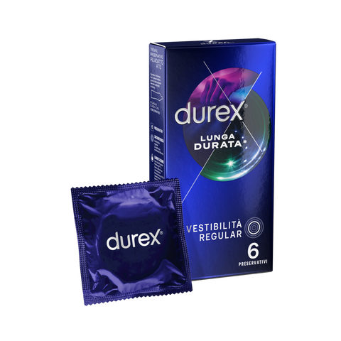 DUREX IT DUREX LUNGA DURATA 6 PRESERVATIVI