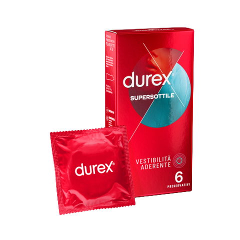 DUREX IT DUREX SUPERSOTTILE* VESTIBILITA' ADERENTE