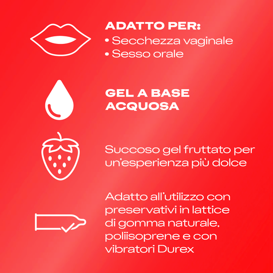 Durex Fragola Gel Lubrificante
