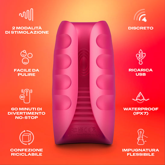 Masturbatore Vibrante