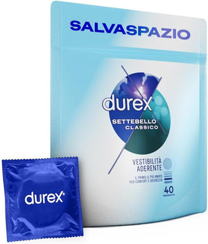 DUREX SETTEBELLO CLASSICO, 40 Profilattici