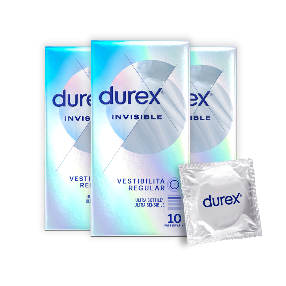 DUREX INVISIBLE, 30 Profilattici