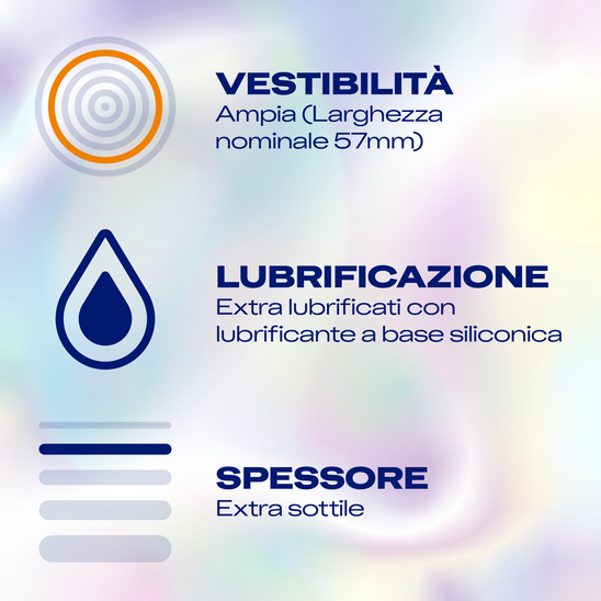 Durex Invisible Extra Lubrificato
