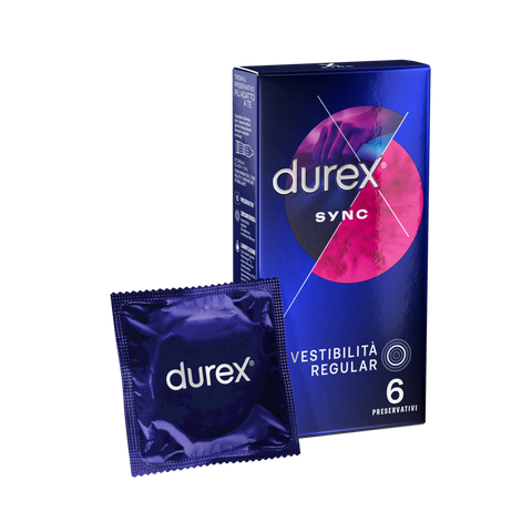 DUREX IT DUREX SYNC 6 PRESERVATIVI
