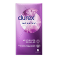 DUREX IT DUREX NO LATEX 6 PRESERVATIVI