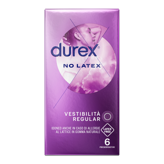 DUREX IT DUREX NO LATEX 6 PRESERVATIVI