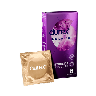 DUREX IT DUREX NO LATEX 6 PRESERVATIVI