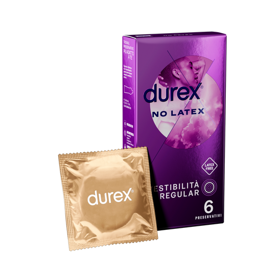 DUREX IT DUREX NO LATEX 6 PRESERVATIVI