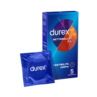 DUREX IT DUREX SETTEBELLO XL 5 PRESERVATIVI