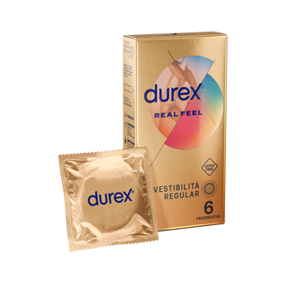 DUREX IT DUREX REAL FEEL 6 PRESERVATIVI