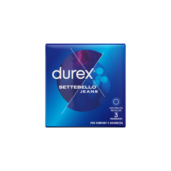 DUREX IT DUREX SETTEBELLO JEANS 3 PRESERVATIVI