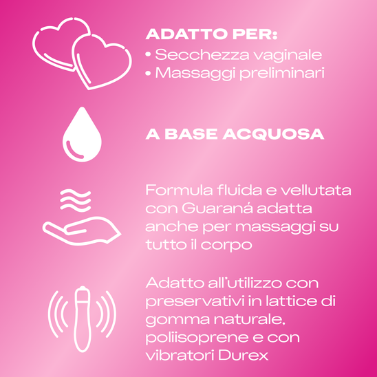Durex Massage 2 In 1 Guaranà Gel Lubrificante