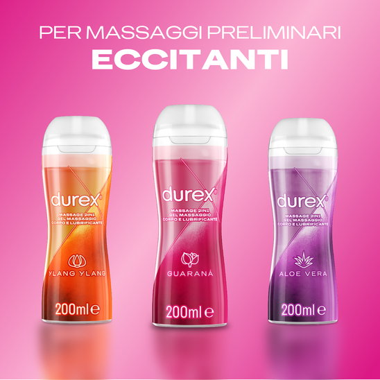 Durex Massage 2 In 1 Guaranà Gel Lubrificante