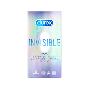 Durex Invisible Extra Lubrificato