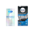 DUREX INVISIBLE 12 pz & VEET MEN KIT DEPILAZIONE INTIMA