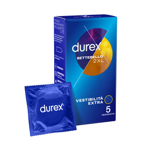DUREX SETTEBELLO 2XL 5pz