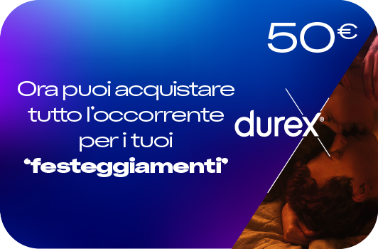 50€ Ora puoi acquistare tutto l'occorrente per i tuoi 'festeggiamenti'