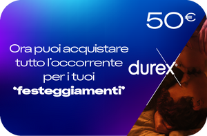 50€ Ora puoi acquistare tutto l'occorrente per i tuoi 'festeggiamenti'