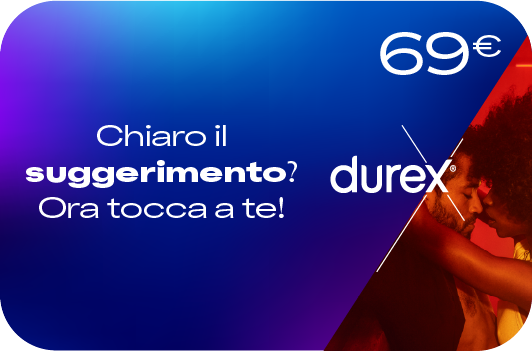 69€ Chiaro il suggerimento? Ora tocca a te!
