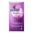 3 PACK DUREX NO LATEX, 6 Profilattici
