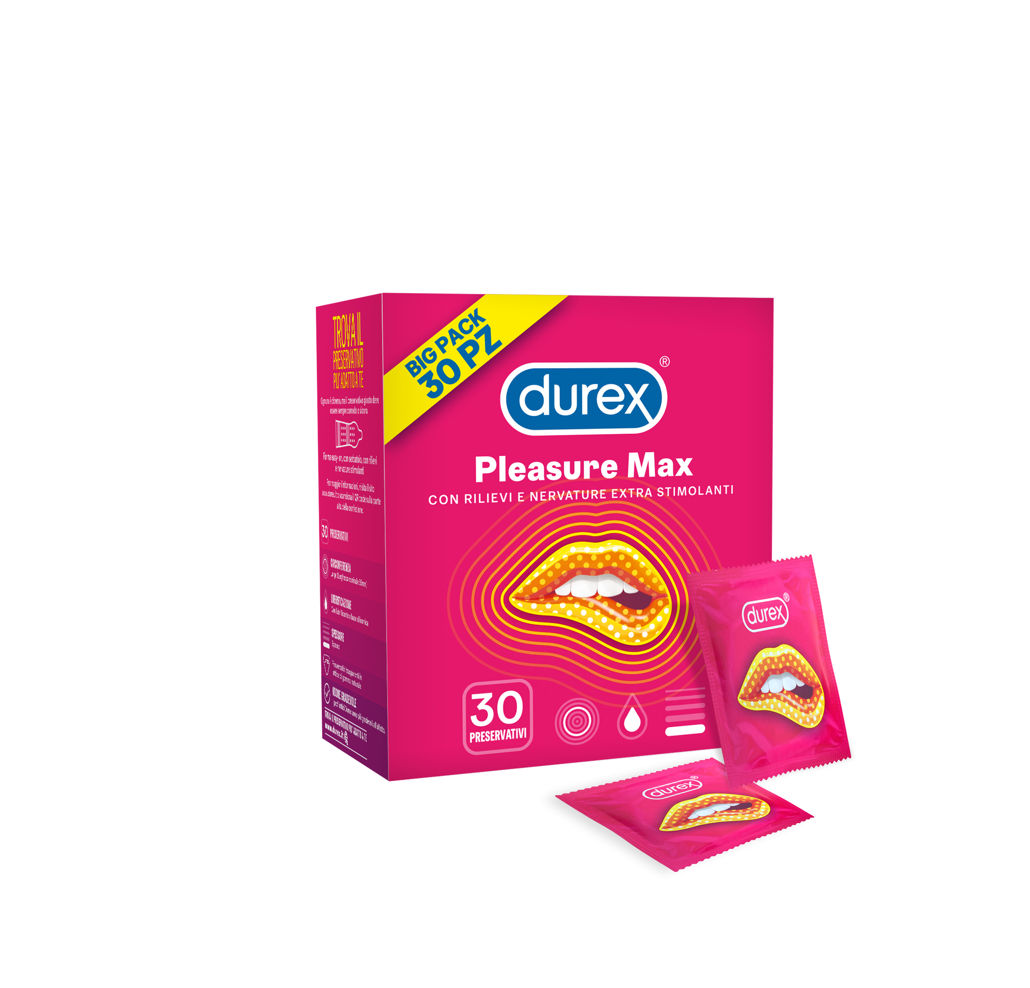 DUREX PLEASURE MAX 30pz