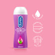 DUREX MASSAGE 2 IN 1 ALOE VERA GEL LUBRIFICANTE 200ml