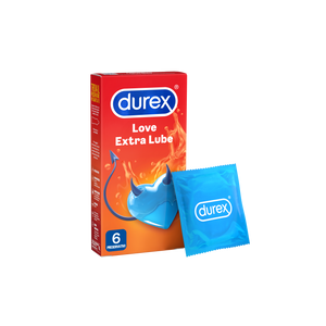 DUREX LOVE EXTRA LUBRIFICATO 6pz