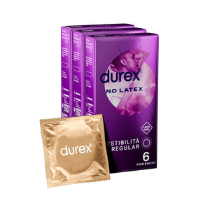 3 PACK DUREX NO LATEX 6 pz