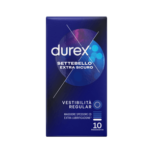 DUREX IT DUREX SETTEBELLO EXTRA SICURO 10 PRESERVATIVI