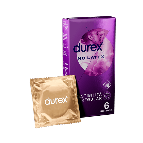 DUREX IT DUREX NO LATEX 6 PRESERVATIVI