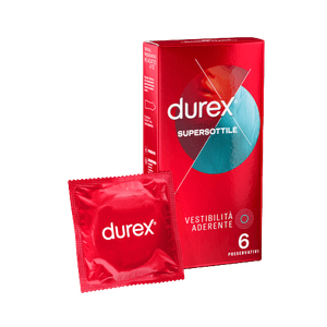 DUREX IT DUREX SUPERSOTTILE* VESTIBILITA' ADERENTE