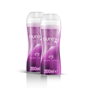 Durex Massage 2 In 1 Aloe Vera Gel Lubrificante